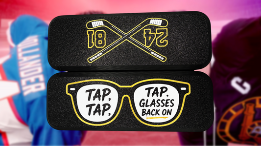 Heated Rivalry Hollanov Inspired Hardshell Glasses Case with Magnetic Closure