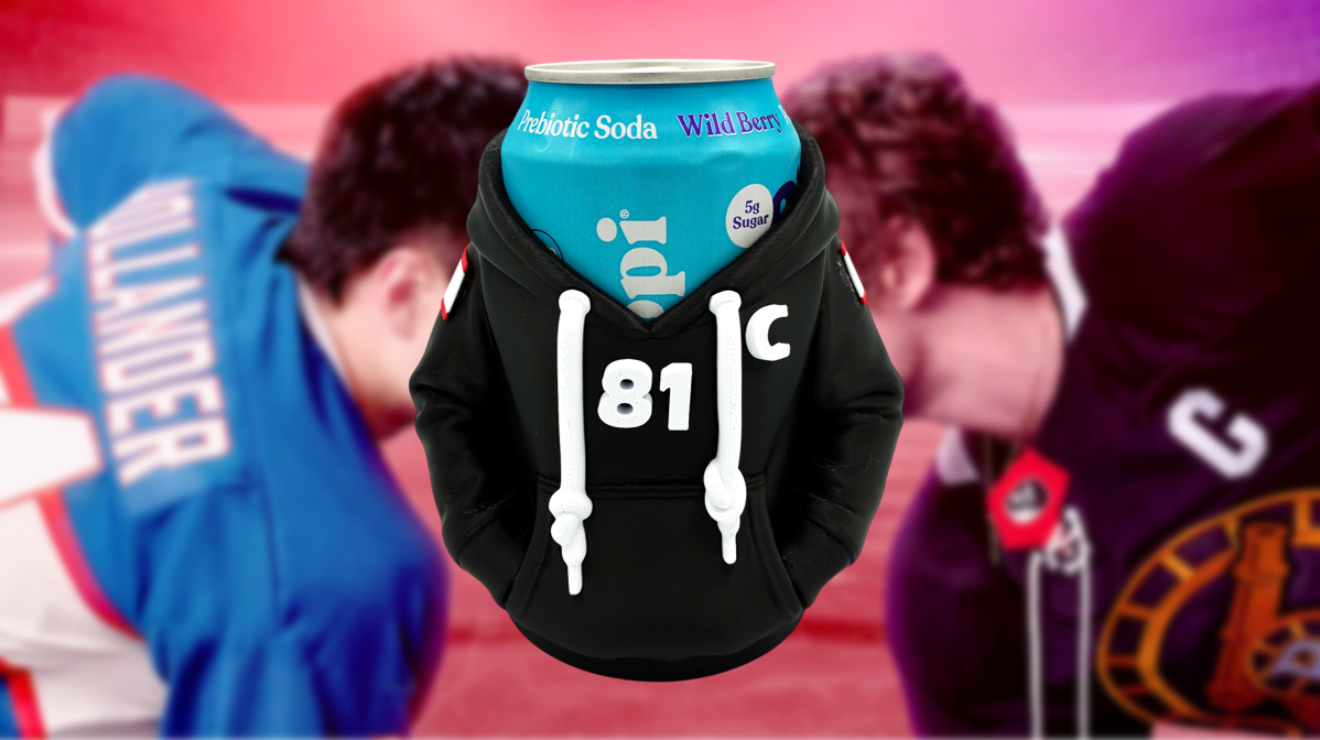 Heated Rivalry Ilya Rozanov Hoodie-Style Can Holder Koozie
