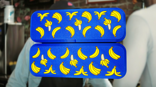 Heated Rivalry Inspired “Kip Grady” Banana Pattern Hardshell Glasses Case