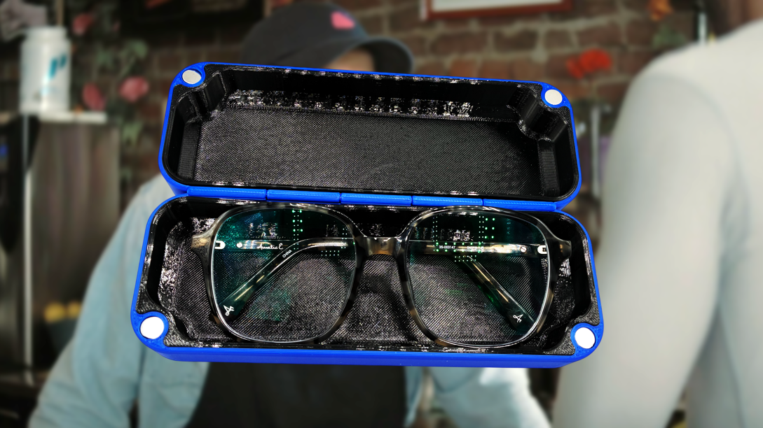 Heated Rivalry Inspired “Kip Grady” Banana Pattern Hardshell Glasses Case