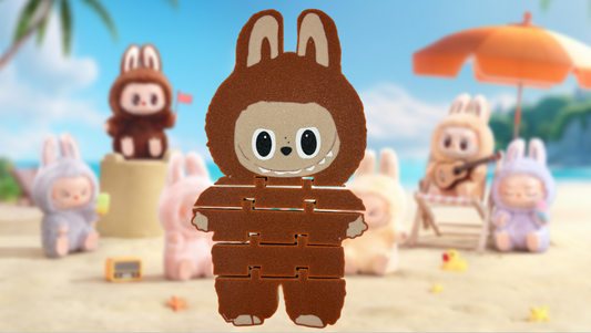 Flexi Labubu Toy 3D Printed