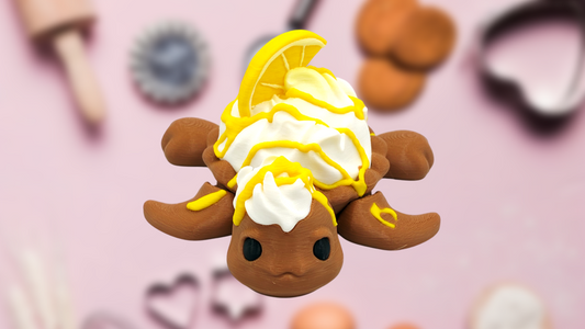 Articulated Lemon Meringue Turtle