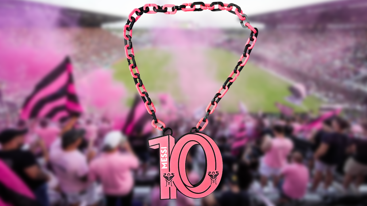 Lionel Messi #10 Inter Miami CF Sports Fan Hype Chain
