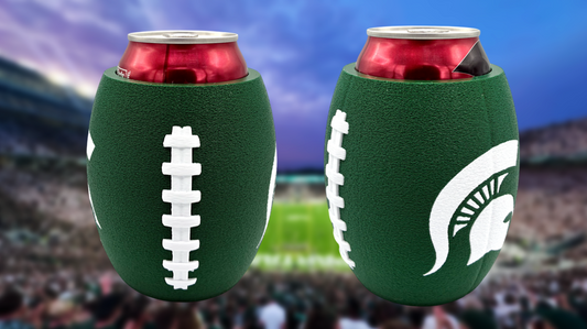 Michigan State Spartans Football Can Holder Koozie