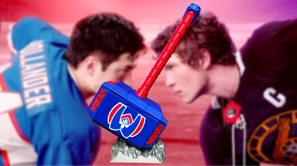 Heated Rivalry Montreal Metros Thor Hammer