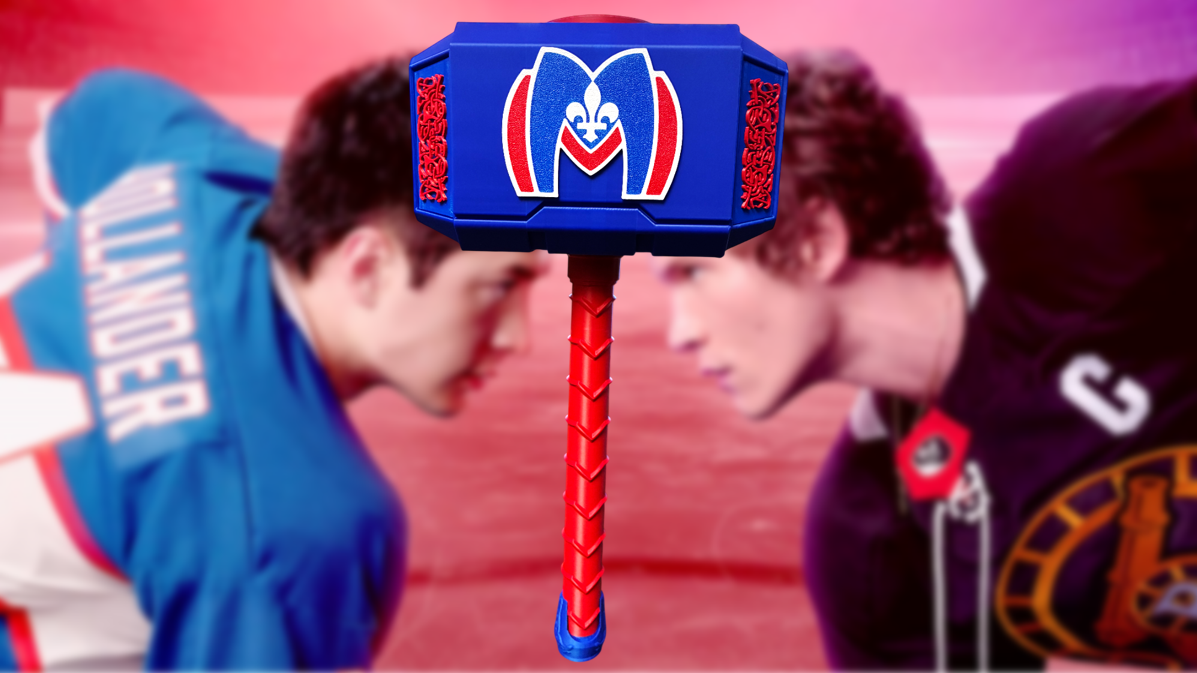 Heated Rivalry Montreal Metros Thor Hammer