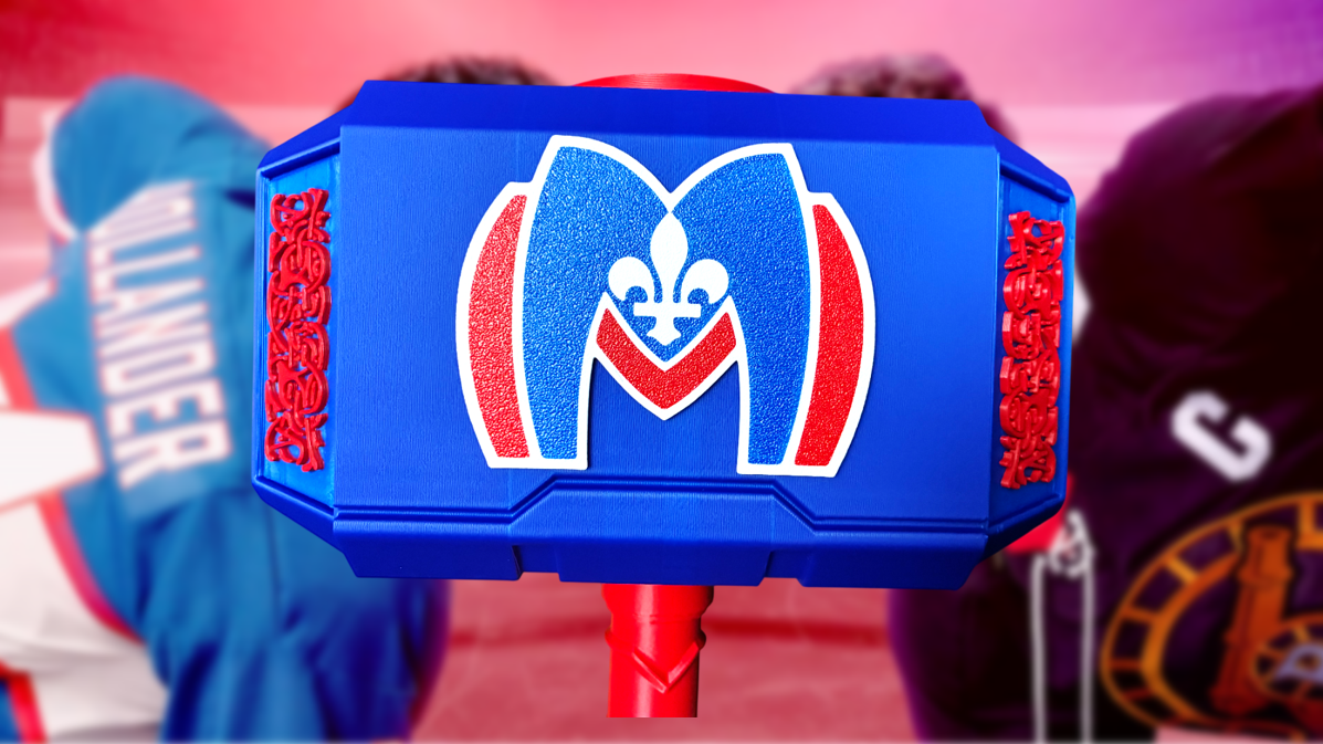 Heated Rivalry Montreal Metros Thor Hammer