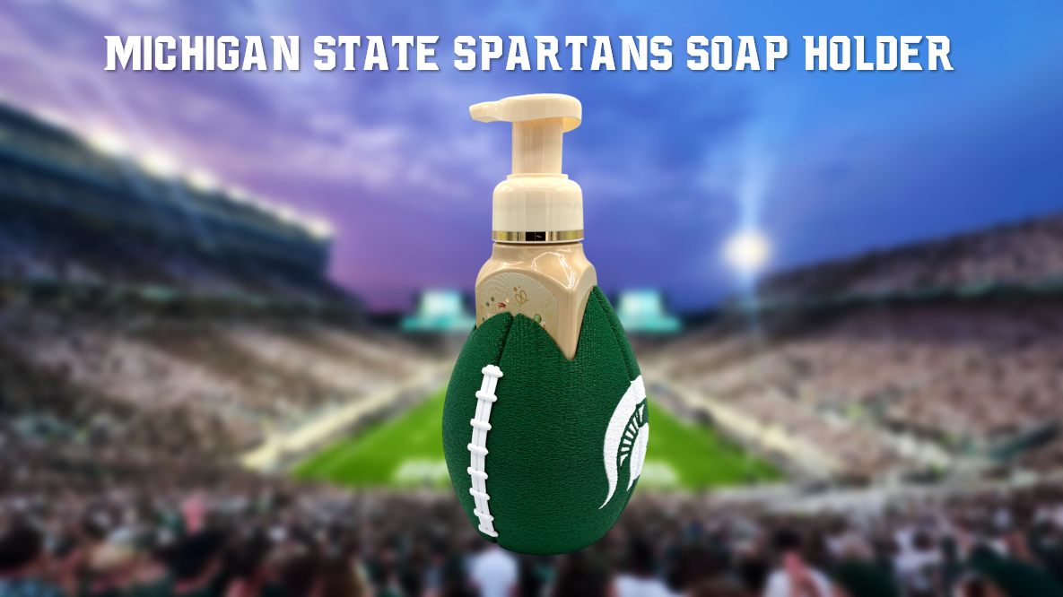 Michigan State Football Soap Holder