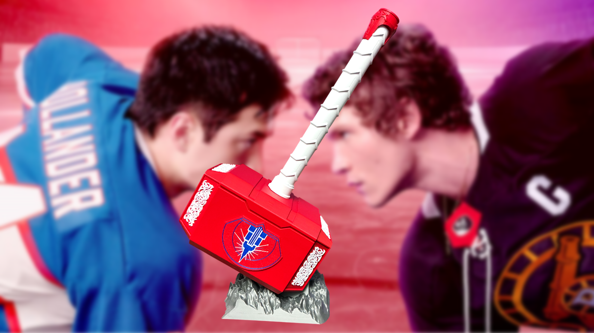 Heated Rivalry New York Admirals Thor Hammer