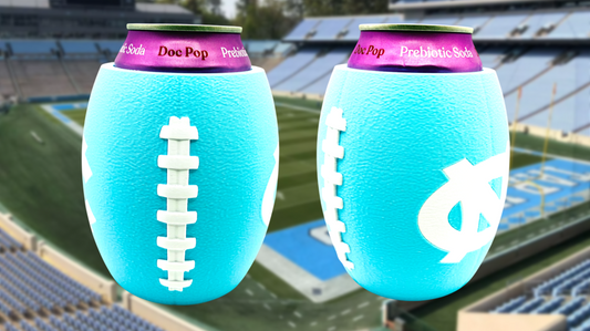 University of North Carolina Tarheels Football Can Holder Koozie