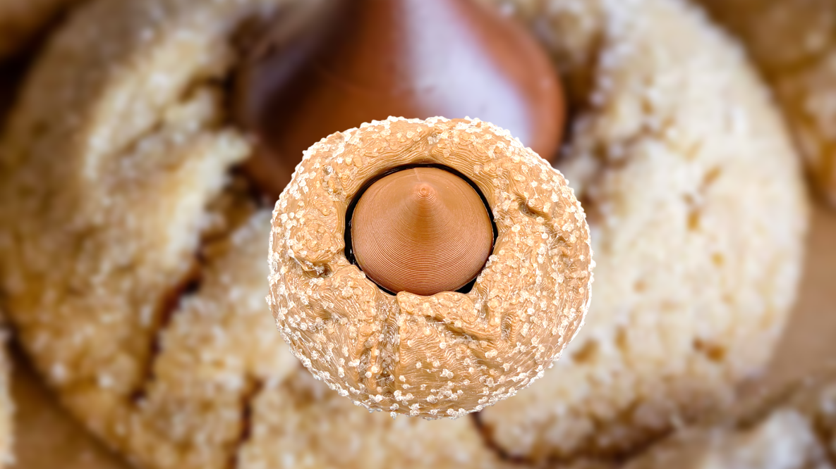 Peanut Butter Blossom Cookie Fidget Clicker