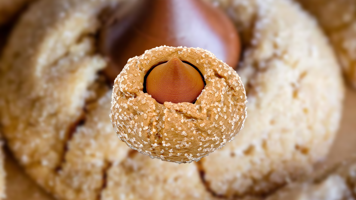 Peanut Butter Blossom Cookie Fidget Clicker