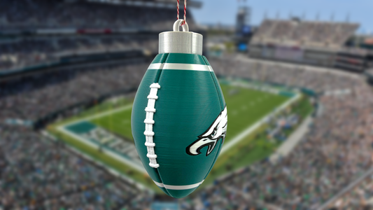 Philadelphia Eagles Football Christmas Ornament