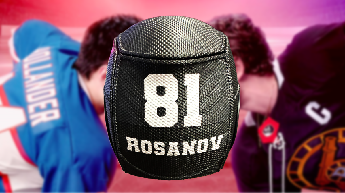 Heated Rivalry Ilya Rozanov x Deadpool 3D Printed Helmet/Mask with Display Stand
