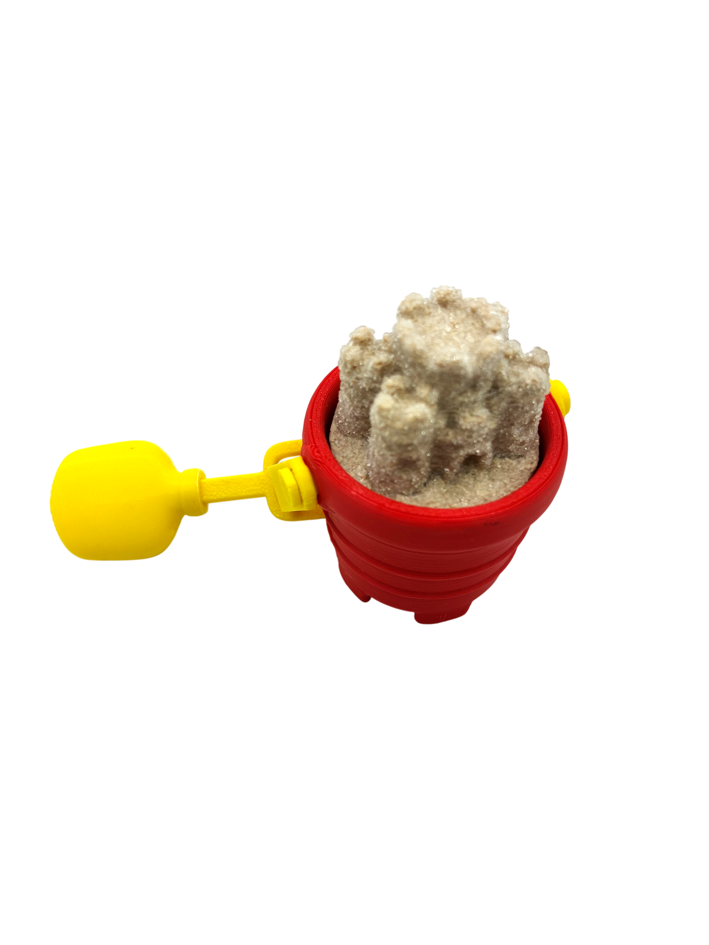Sandcastle Bucket Fidget Clicker keychain