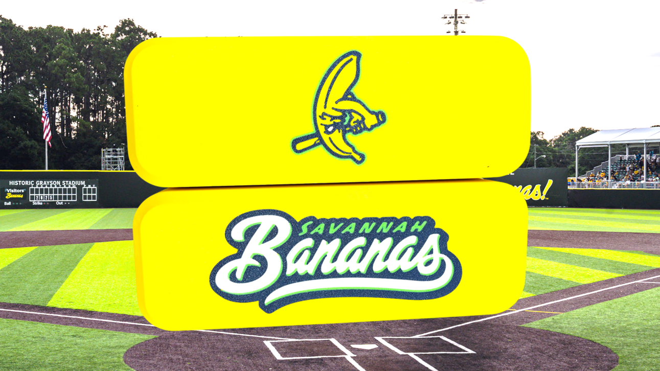 Savannah Bananas Banana Ball Inspired Hard Shell Glasses Case