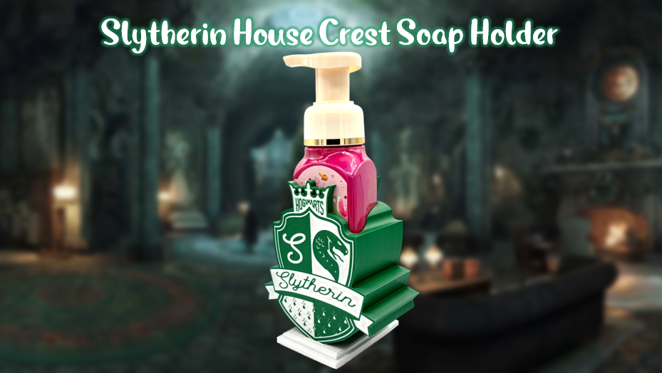 Slytherin Crest Soap Holder