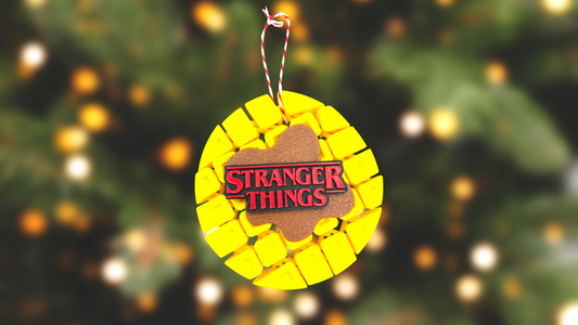 Stranger Things Eggo Waffle Ornament