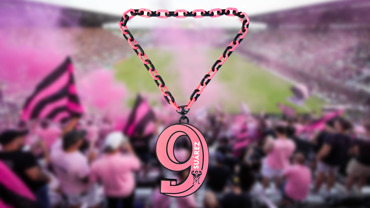 Luis Suárez #9 Inter Miami CF Sports Fan Hype Chain