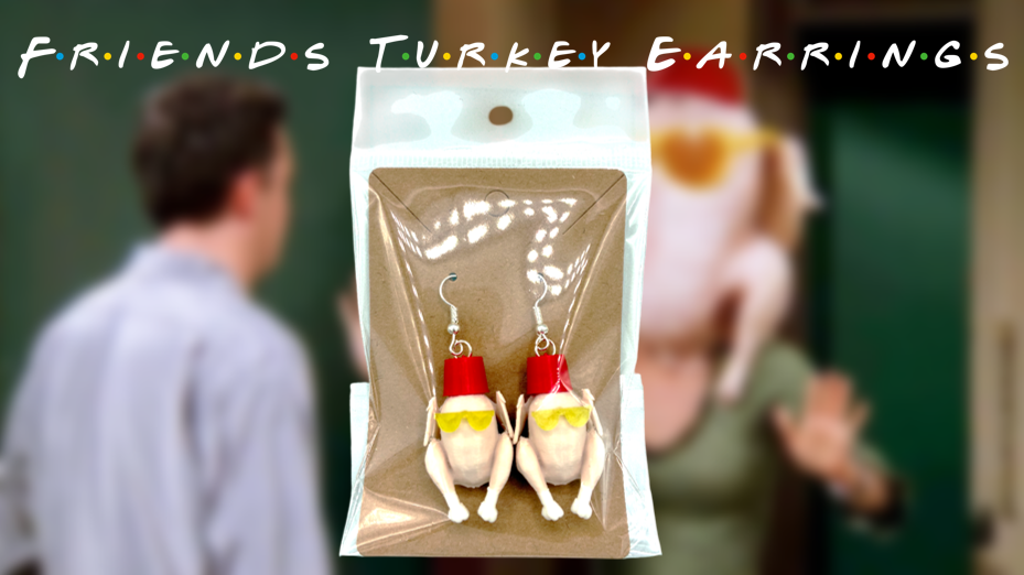 Friends Turkey Dangle Drop Earrings