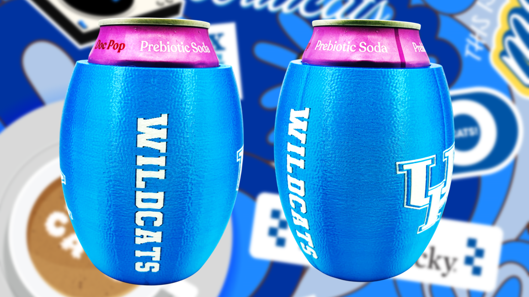 University of Kentucky Wildcats Football Can Holder Koozie