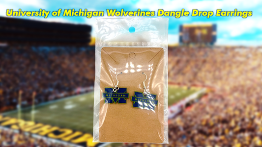 University of Michigan Earrings