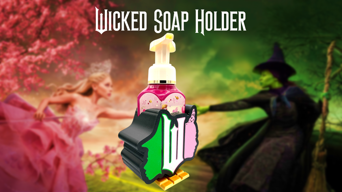 Wicked Elphaba & Glinda Soap Holder