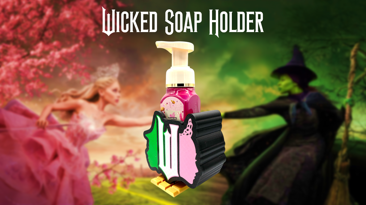 Wicked Elphaba & Glinda Soap Holder